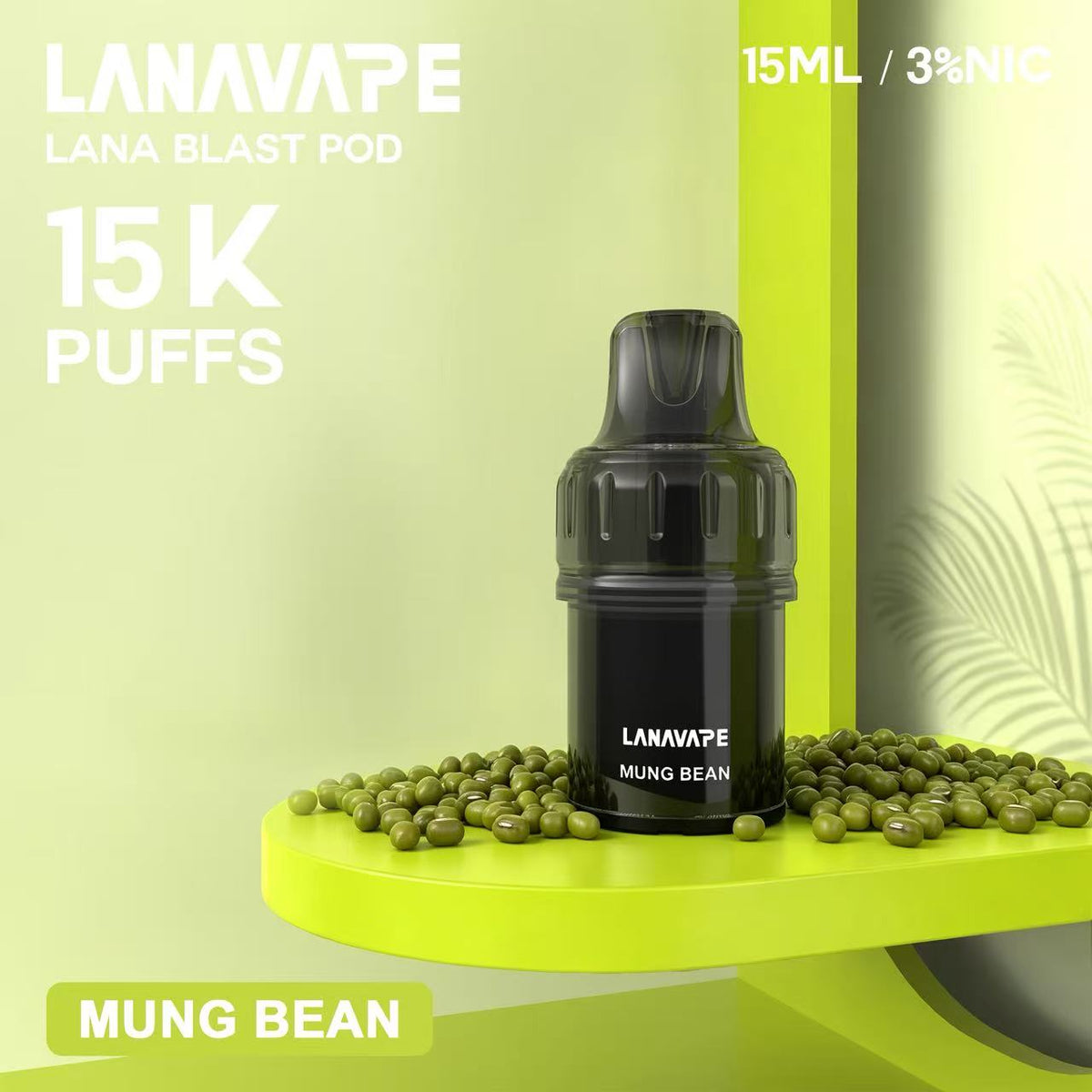 LANA 拉娜15000口（买三盒煙彈送1支主機 顔色隨機）注意：主機煙彈一起才能使用